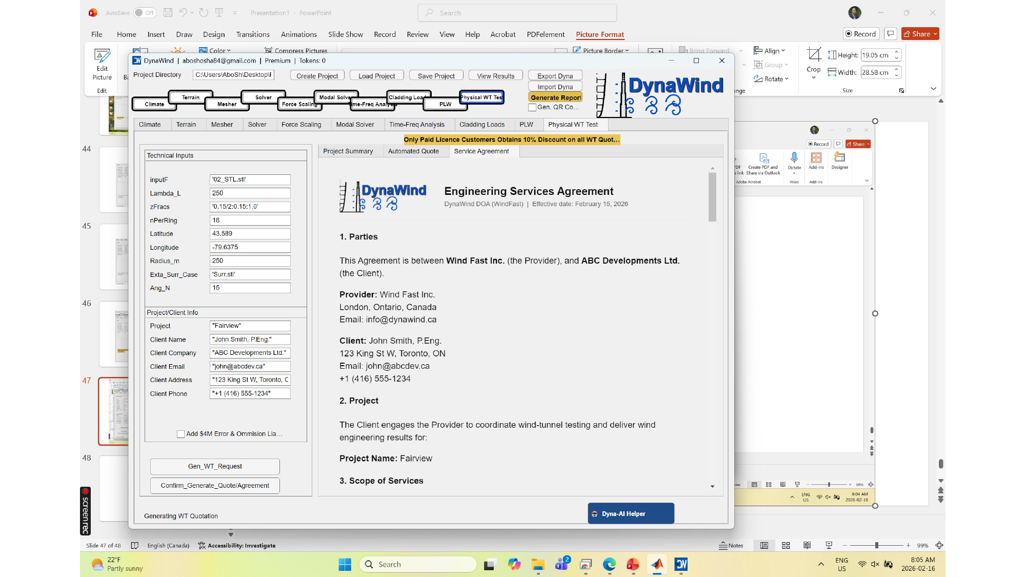 DynaWind screenshot slide 48